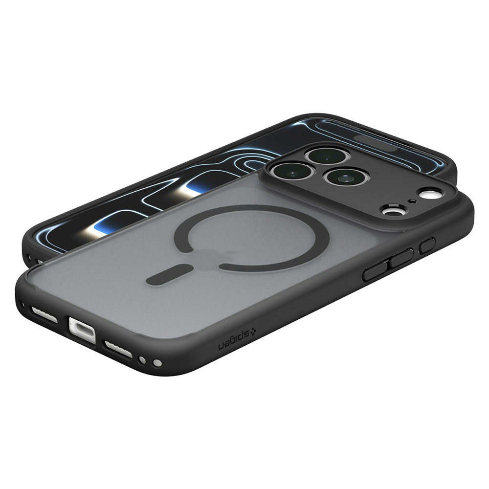 MagSafe Case for Apple iPhone 18 Pro Max / 17 Pro Max, Spigen, Ultra Hybrid, Matte Black ACS12123