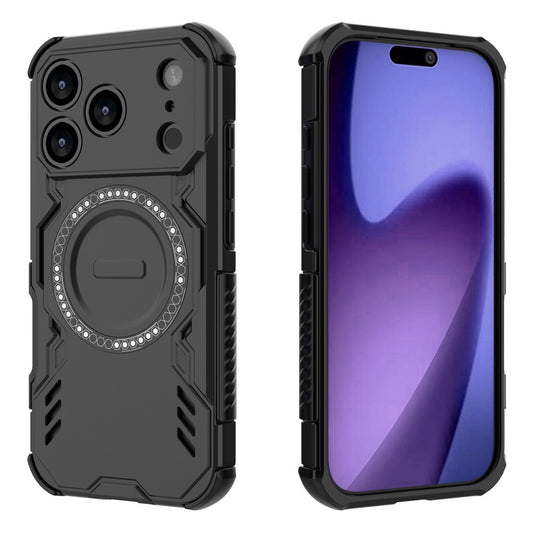 MagSafe Case for Apple iPhone 18 Pro Max / 17 Pro Max, Techsuit, ArmorMag, Black