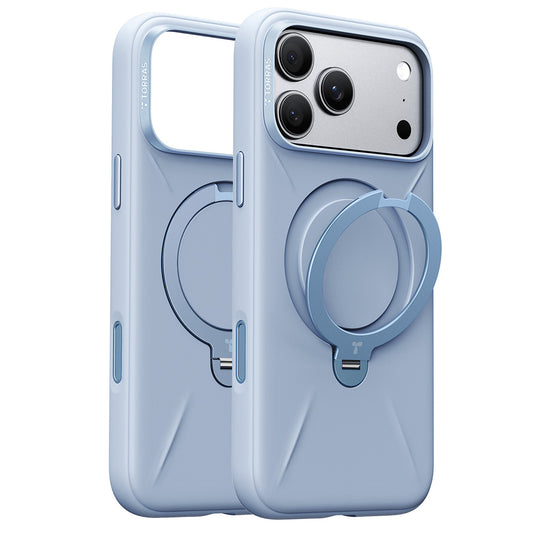 MagSafe Case for Apple iPhone 18 Pro Max / 17 Pro Max, Torras, QPRO Silicone, Blue