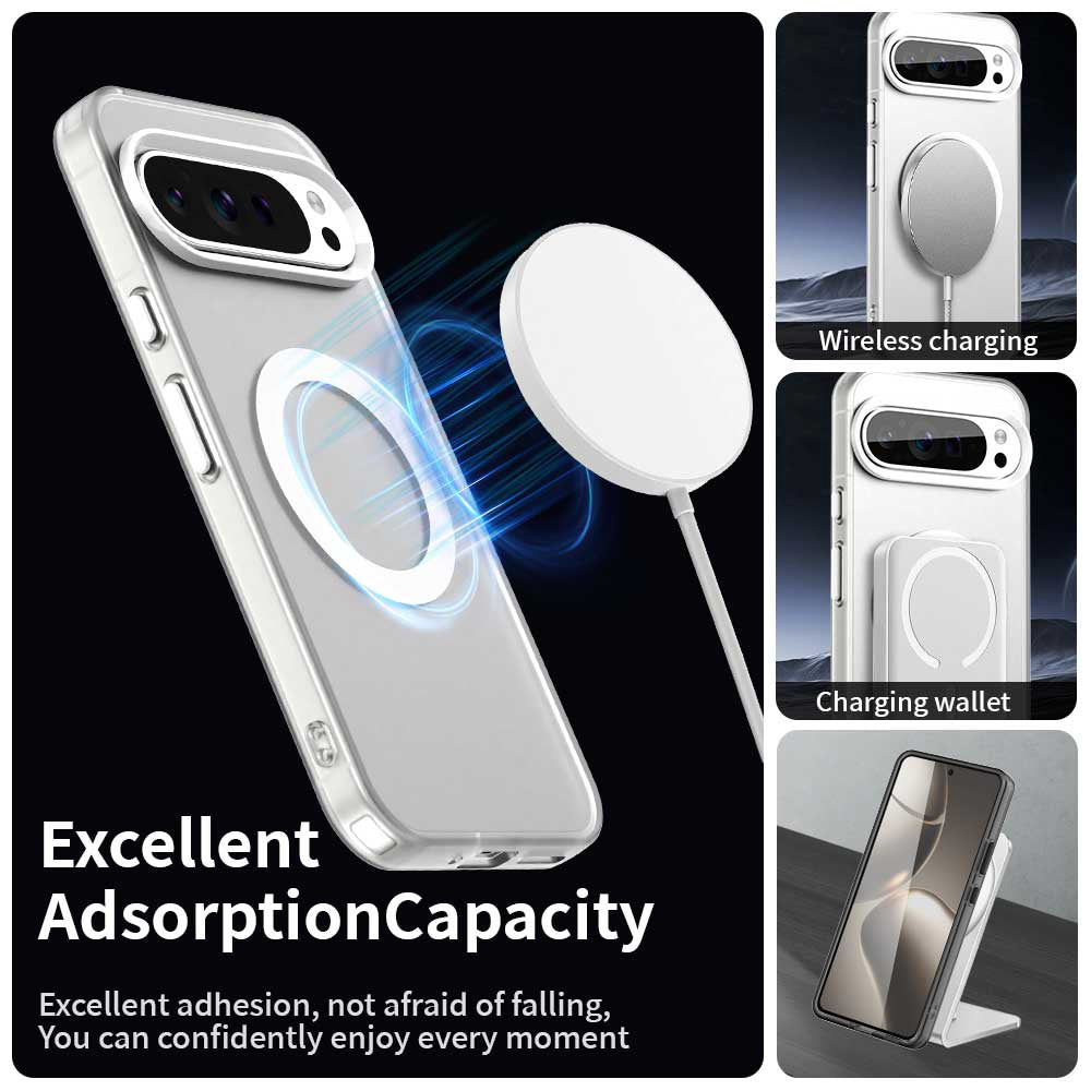 MagSafe Case for Google Pixel 10 Pro / 10, Techsuit, CandyCase, White