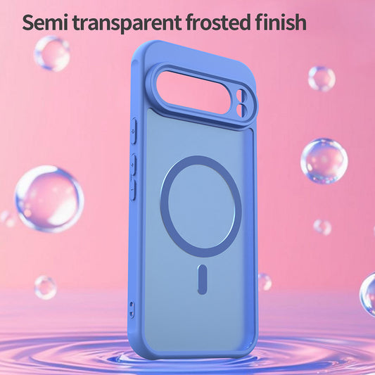 MagSafe Case for Google Pixel 10 Pro XL, Techsuit, HaloFrost II, Blue