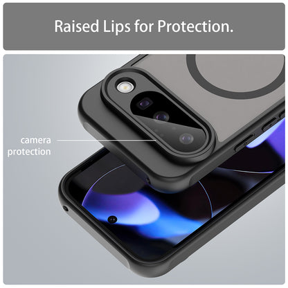 MagSafe Case for Google Pixel 10, Techsuit, HaloFrost II, Black