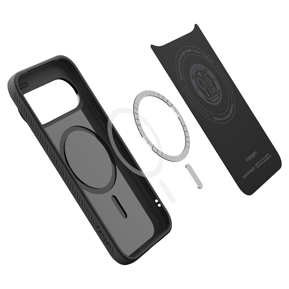 MagSafe Case for Google Pixel 11 Pro, Spigen, Liquid Air, Matte Black ACS11429