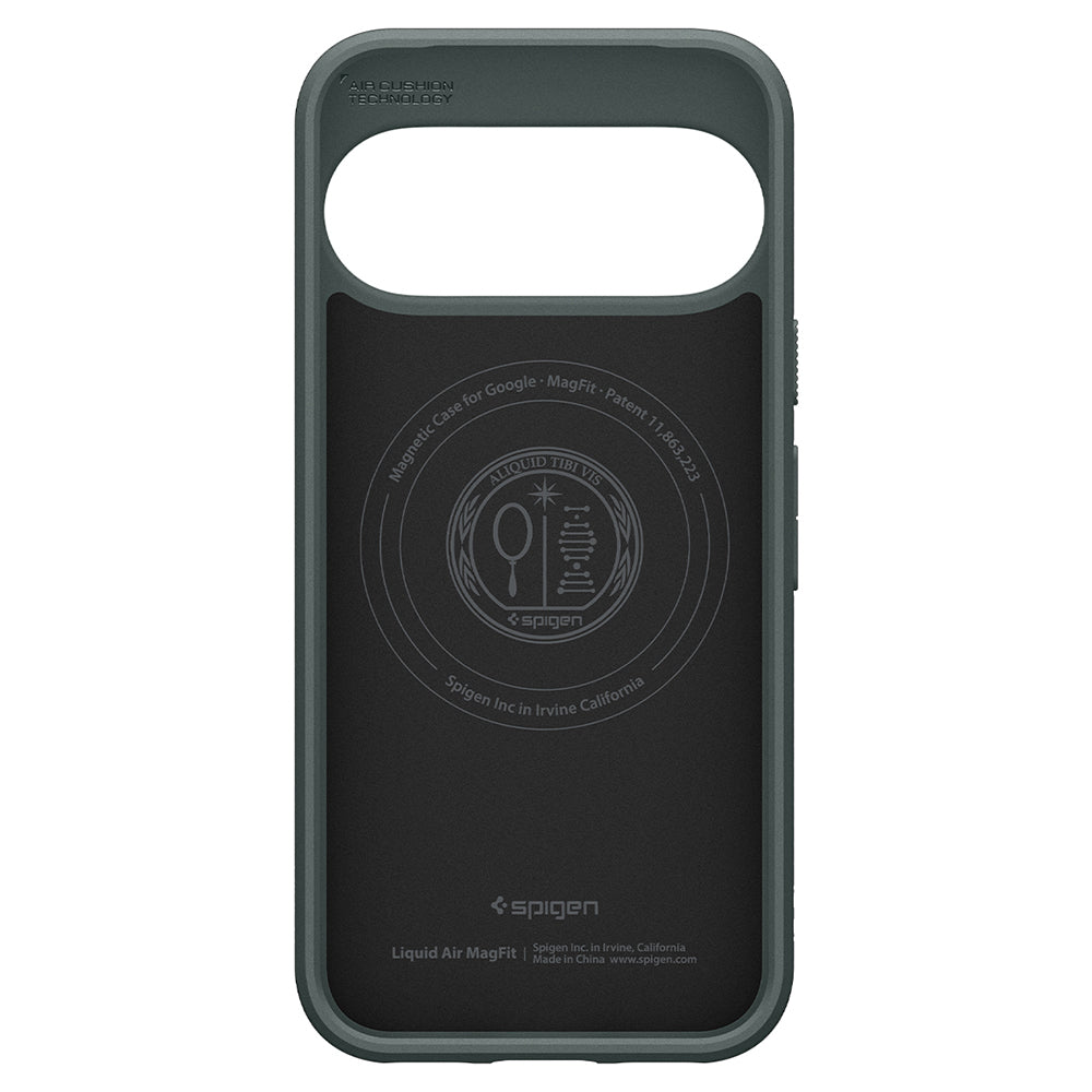 MagSafe Case for Google Pixel 11 Pro, Spigen, Liquid Air, Green ACS11858
