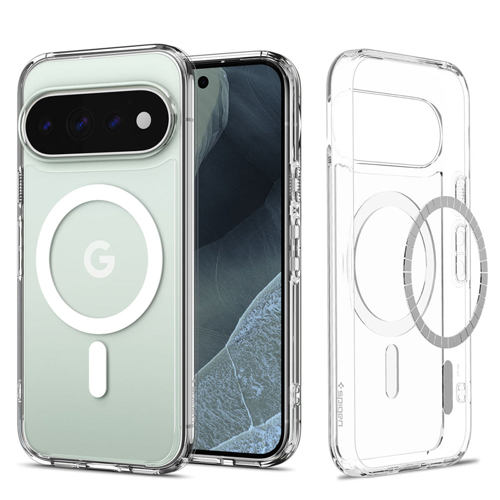 MagSafe Case for Google Pixel 11 Pro, Spigen, Ultra Hybrid, White Transparent ACS11431