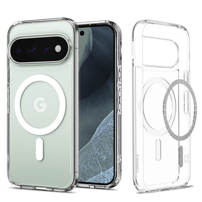 MagSafe Case for Google Pixel 11 Pro, Spigen, Ultra Hybrid, White Transparent ACS11431