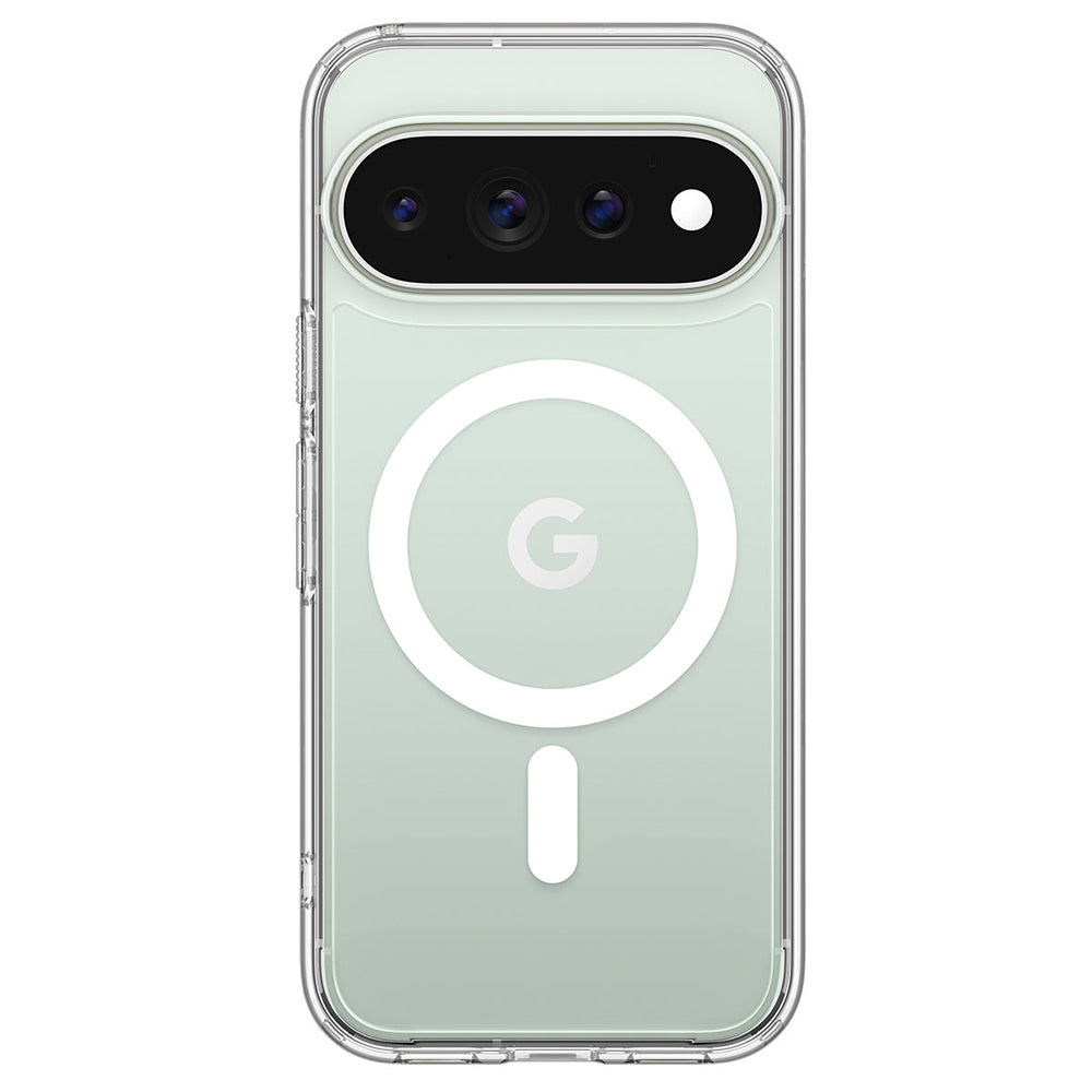 MagSafe Case for Google Pixel 11 Pro, Spigen, Ultra Hybrid, White Transparent ACS11431