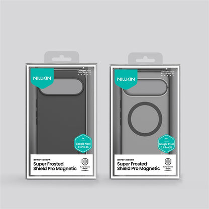 MagSafe Case for Google Pixel 11 Pro XL, Nillkin Super Shield Pro, Satin Black