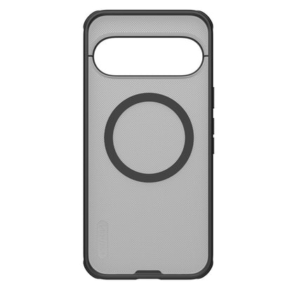 MagSafe Case for Google Pixel 11 Pro XL, Nillkin Super Shield Pro, Satin Transparent Black