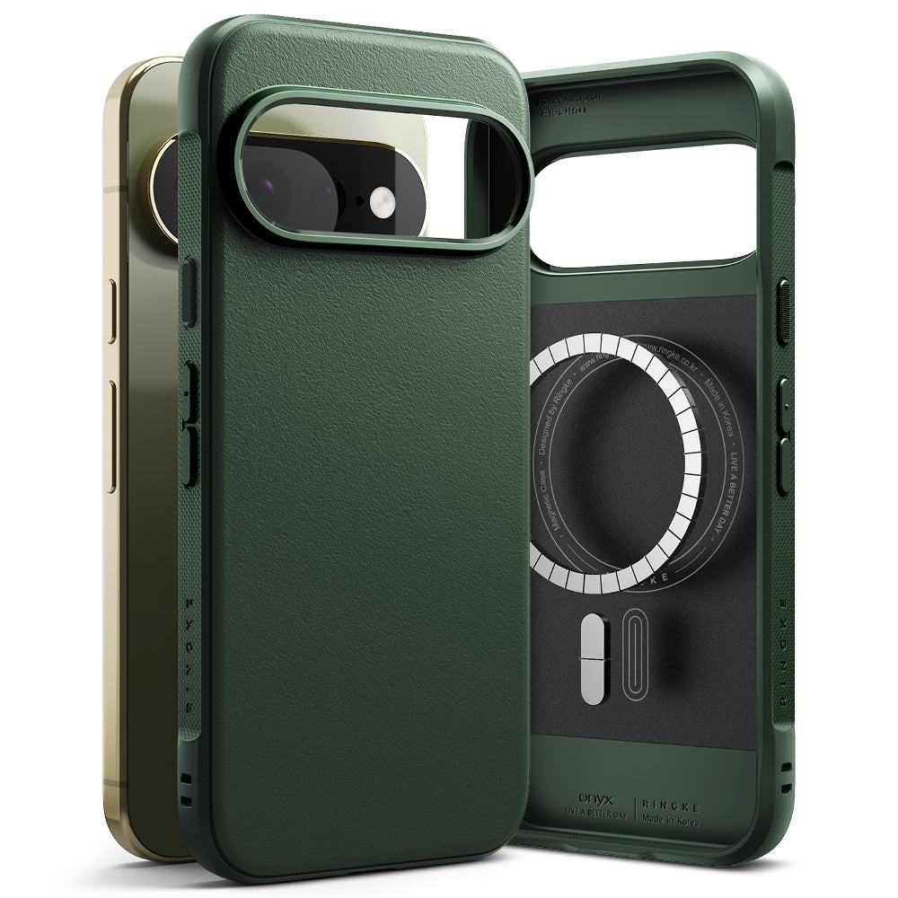 MagSafe Case for Google Pixel 11 Pro XL, Ringke, Onyx, Dark Green