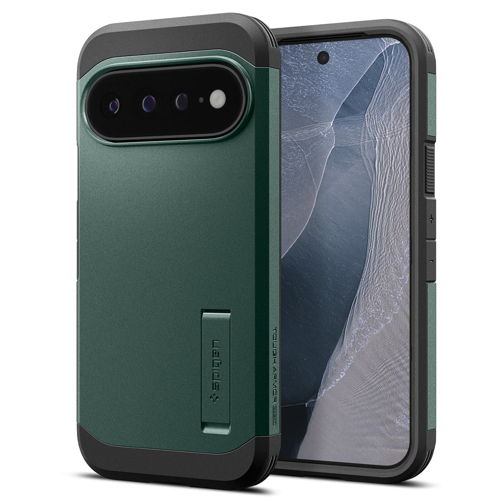 MagSafe Case for Google Pixel 11 Pro XL, Spigen, Tough Armor, Green ACS11864