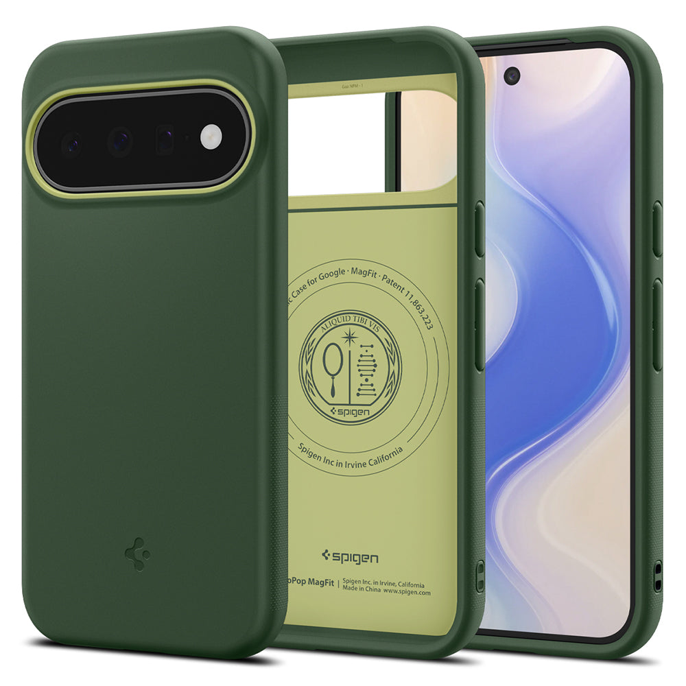 MagSafe Case for Google Pixel 11, Spigen, Caseology Nano Pop, Green ACS11446