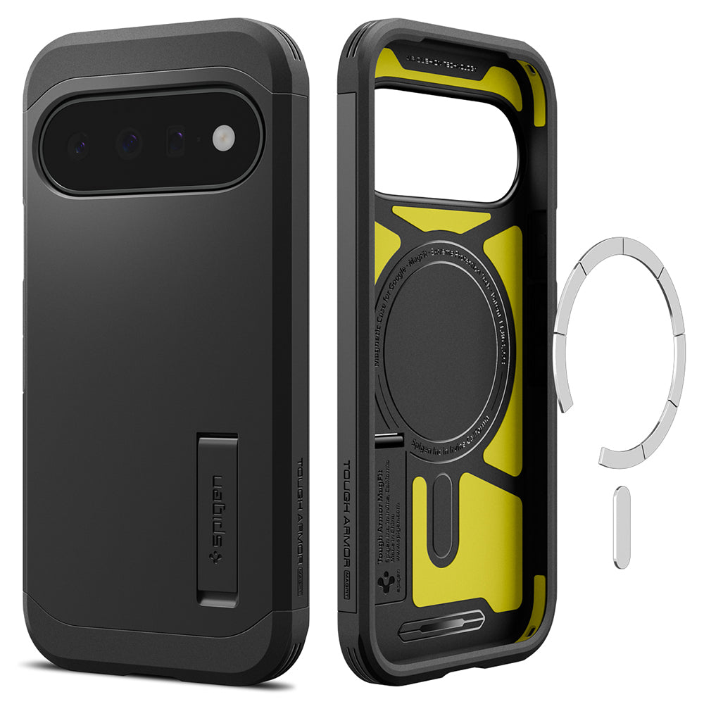 MagSafe Case for Google Pixel 11, Spigen, Tough Armor, Black ACS11443