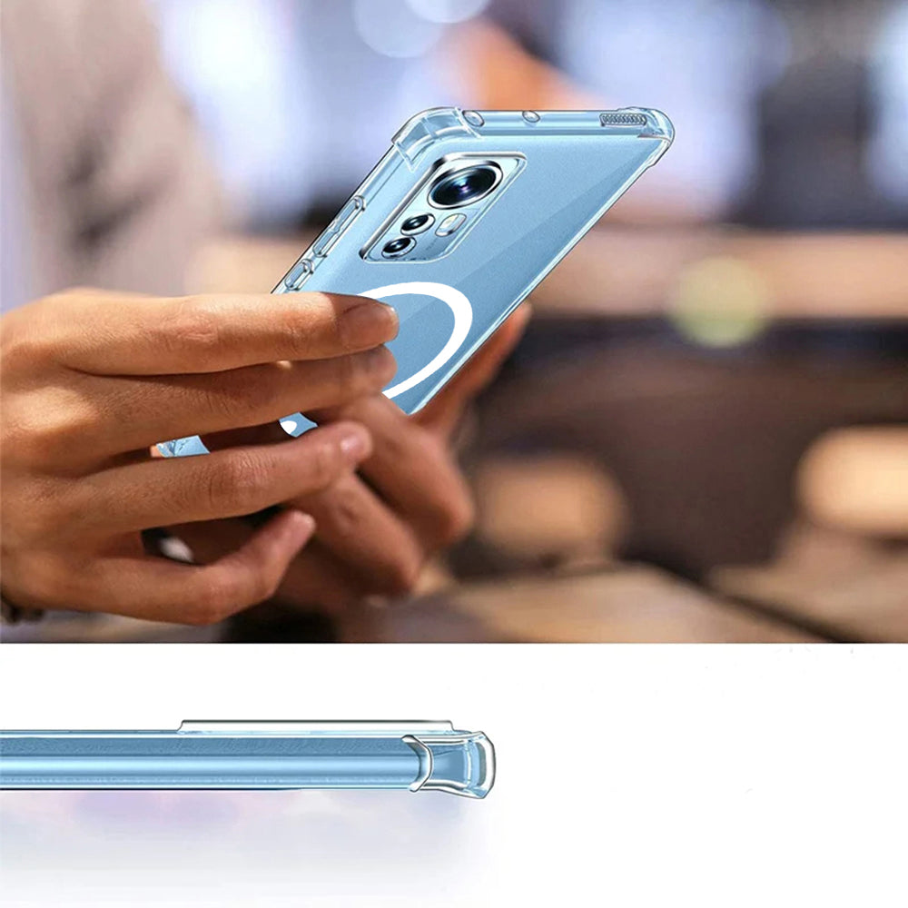 MagSafe Case for Google Pixel 9 Pro XL, Techsuit, Shockproof, Transparent