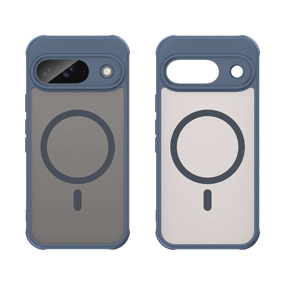MagSafe Case for Google Pixel 9, Techsuit, HaloFrost II, Navy Blue