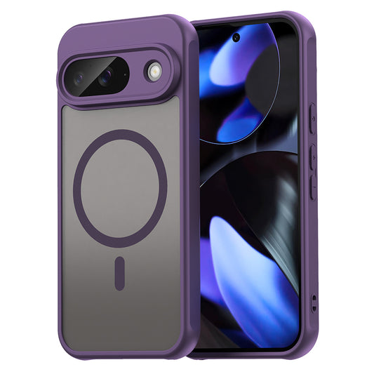 MagSafe Case for Google Pixel 9, Techsuit, HaloFrost II, Purple