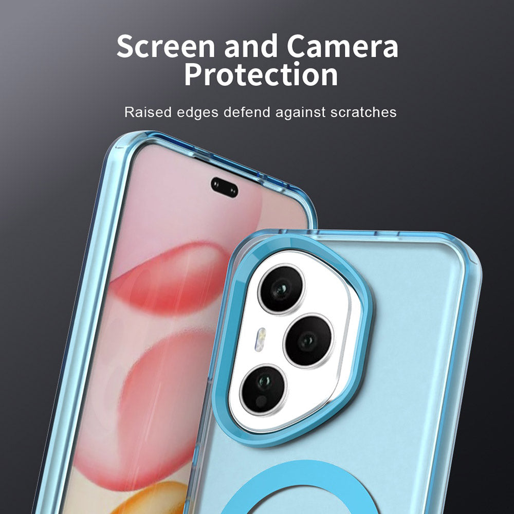 MagSafe Case for Honor 400 Pro, Techsuit, CandyCase, Blue