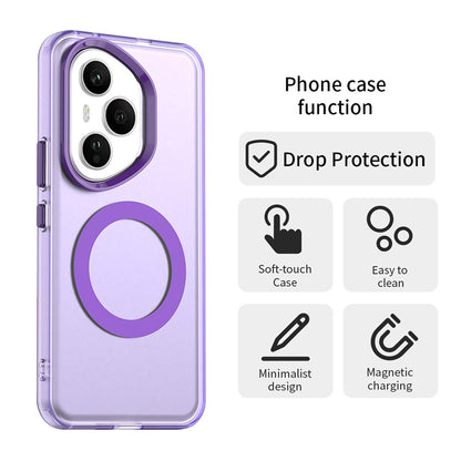 MagSafe Case for Honor 400 Pro, Techsuit, CandyCase, Purple