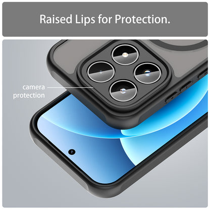 MagSafe Case for Honor 600 Lite, Techsuit, HaloFrost II, Black