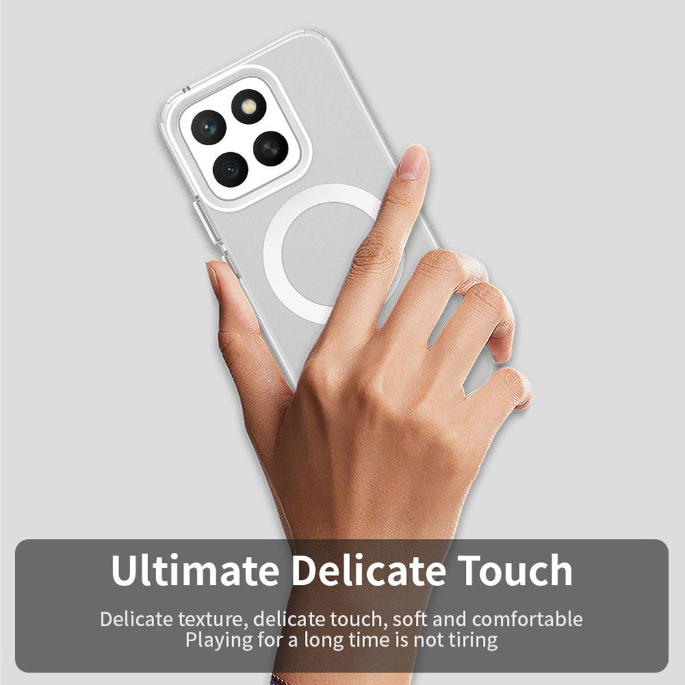 MagSafe Case for Honor X8c, Techsuit, CandyCase, White
