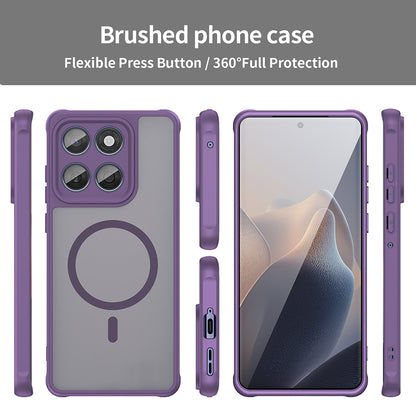 MagSafe Case for Motorola Edge 60 Fusion / Edge 60, Techsuit, HaloFrost II, Purple