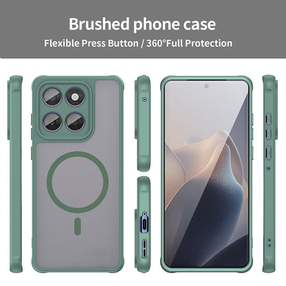 MagSafe Case for Motorola Edge 60 Fusion / Edge 60, Techsuit, HaloFrost II, Green