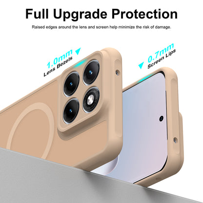 MagSafe Case for Motorola Edge 70 Fusion, Techsuit, HaloFrost II, Gold