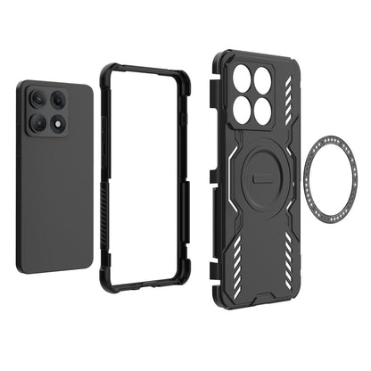 MagSafe Case for Motorola Edge 70 Max, Techsuit, ArmorMag, Black