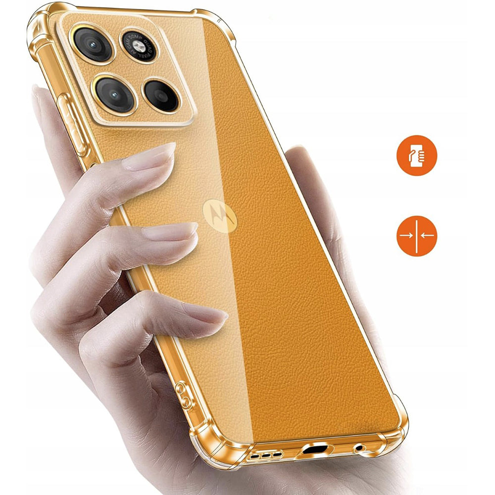 MagSafe Case for Motorola Moto G15 / G15 Power, Techsuit, Shockproof, Transparent