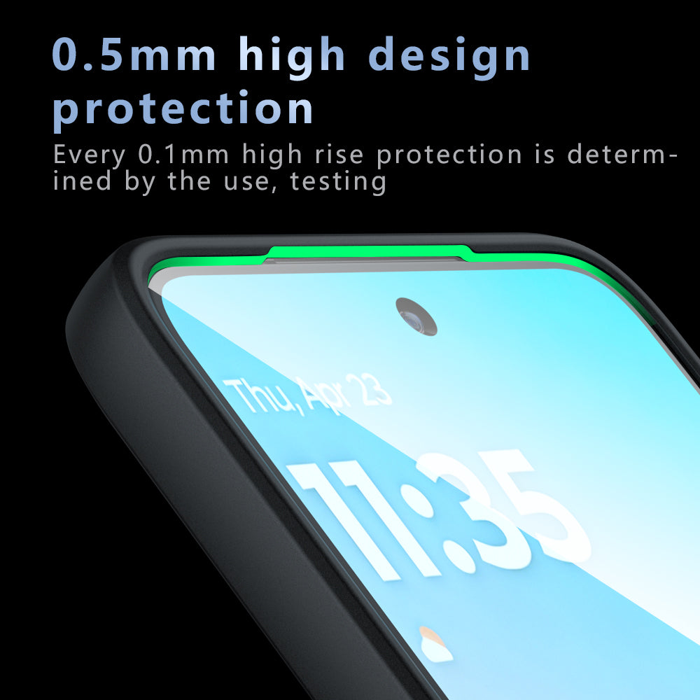 MagSafe Case for Motorola Moto G77 / G67, Techsuit, PureFrost, Satin Black