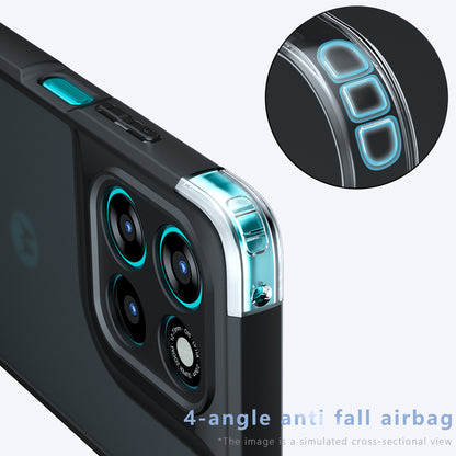 MagSafe Case for Motorola Moto G77 / G67, Techsuit, PureFrost, Satin Black