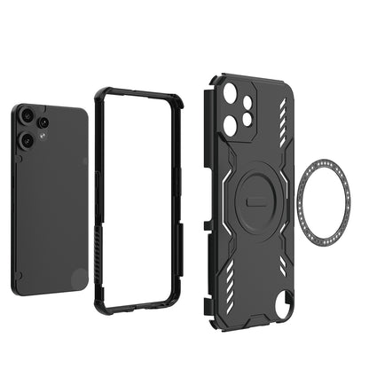 MagSafe Case for Nothing CMF Phone 2 Pro, Techsuit, ArmorMag, Blue