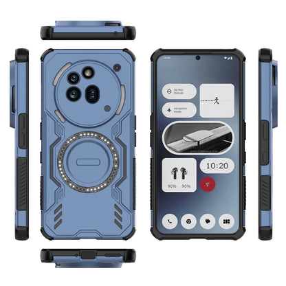 MagSafe Case for Nothing Phone (3a) Pro, Techsuit, ArmorMag, Blue