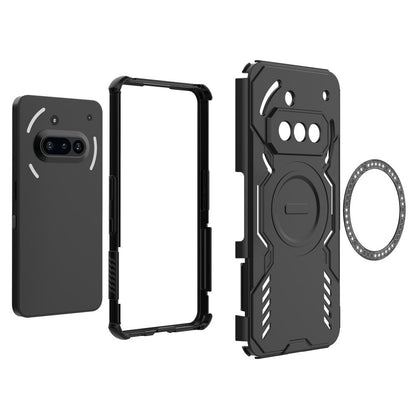 MagSafe Case for Nothing Phone (3a), Techsuit, ArmorMag, Black