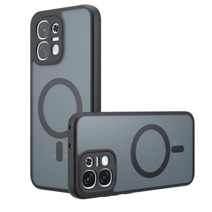 MagSafe Case for Oppo A6 Pro 5G / A6 Pro 4G, Techsuit, PureFrost, Satin Black