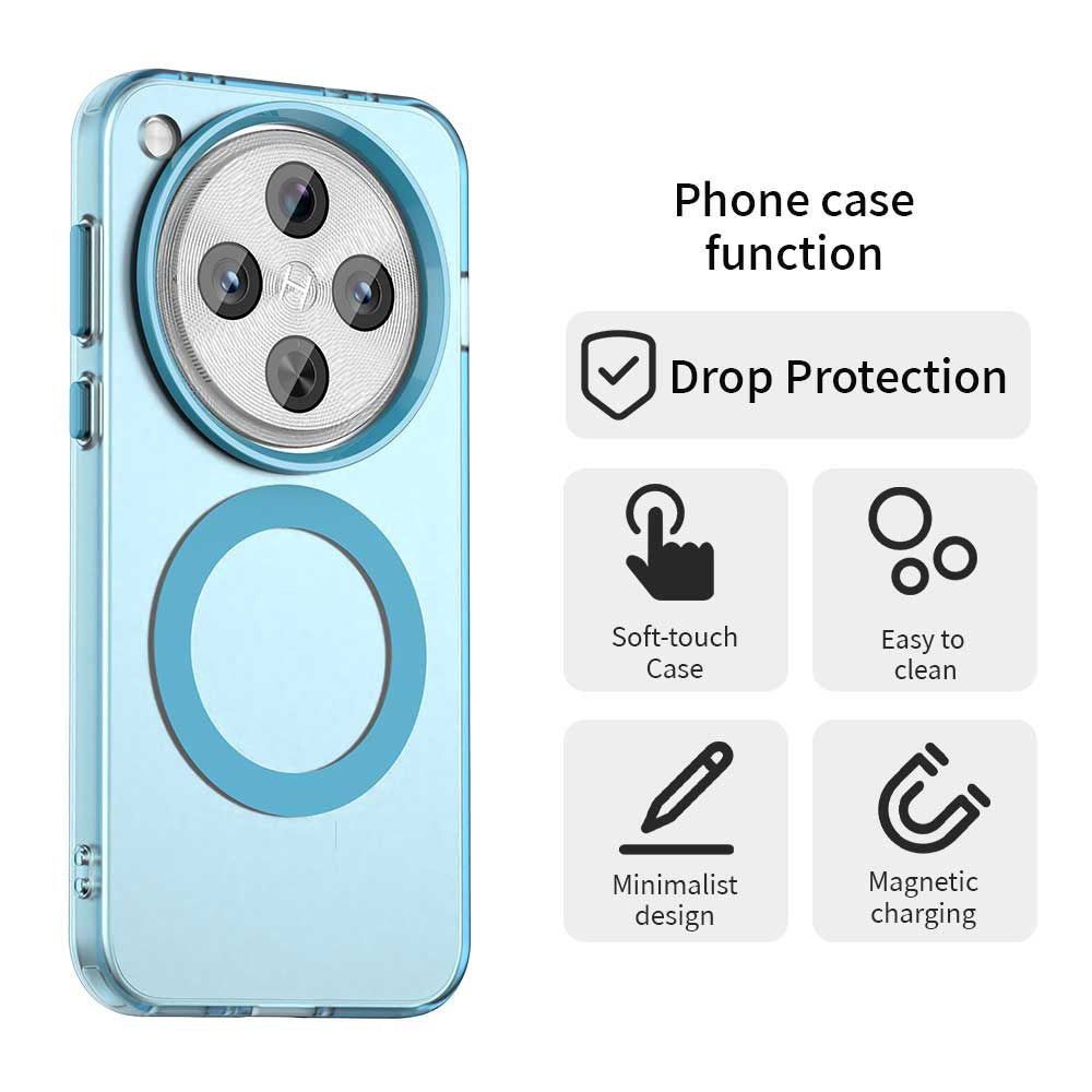 MagSafe Case for Oppo Find X8 Pro, Techsuit, CandyCase, Blue