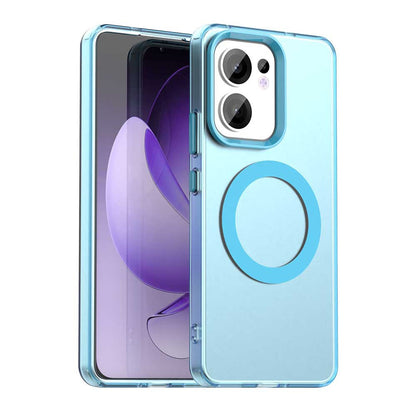 MagSafe Case for Oppo Reno13 FS 5G / Reno13 F 4G / Reno13 F, Techsuit, CandyCase, Blue
