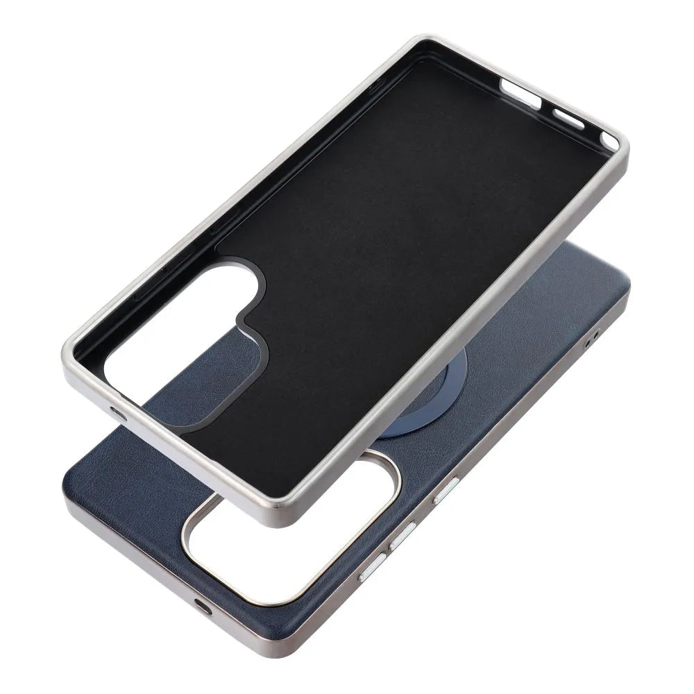 MagSafe Case for Samsung Galaxy A56 A566, OEM, Gentleman Mag, Navy Blue