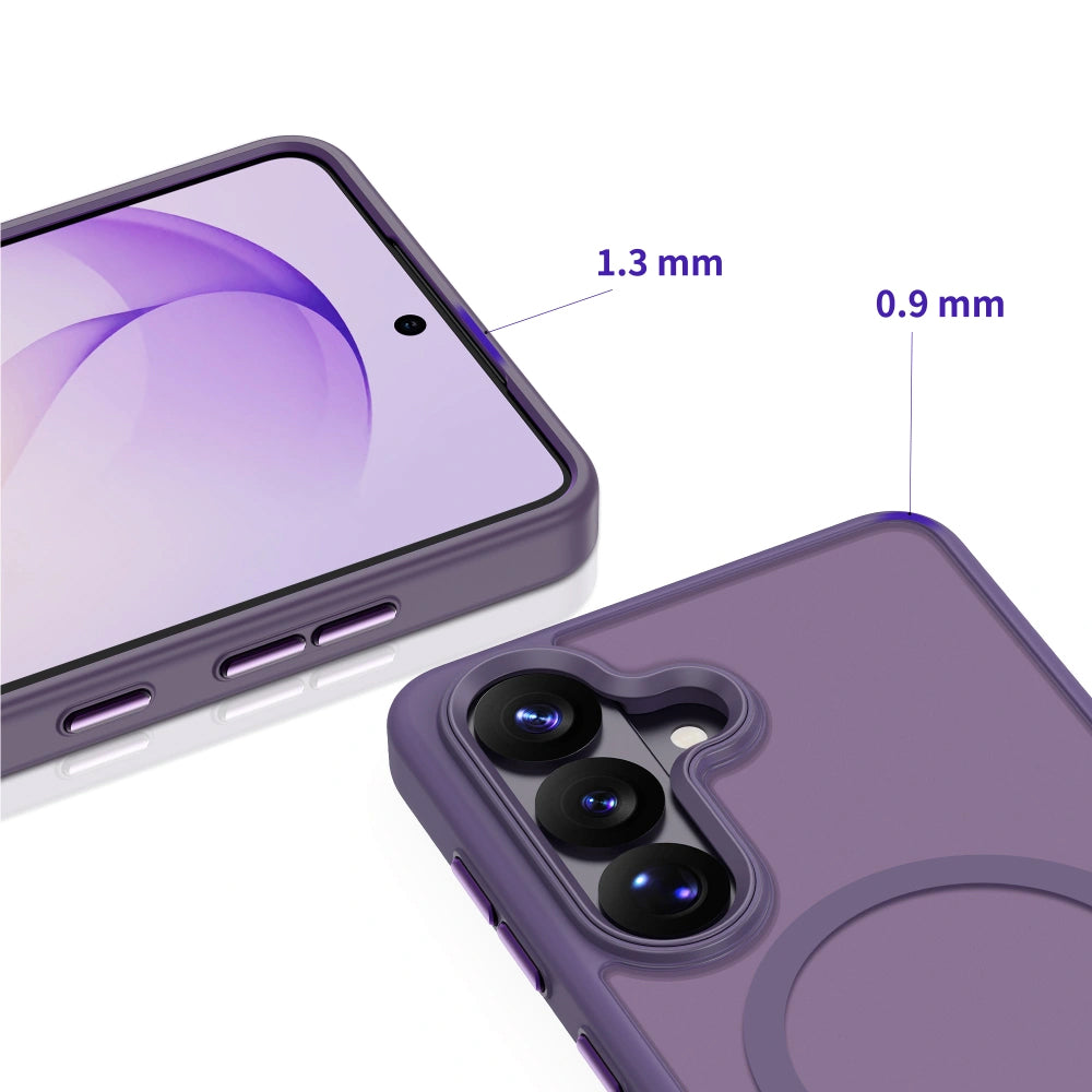 MagSafe Case for Samsung Galaxy S26 S942, Tech-Protect, Magmat, Matte Purple