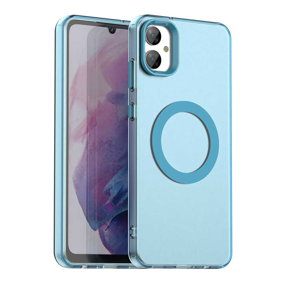 MagSafe Case for Samsung Galaxy A05 A055, Techsuit, CandyCase, Blue