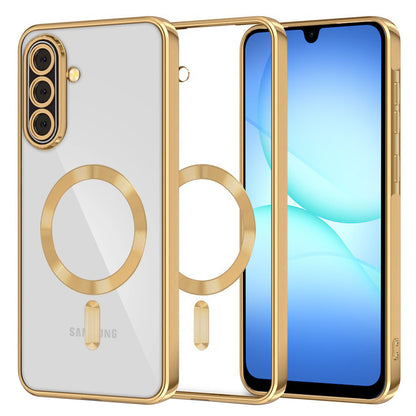 MagSafe Case for Samsung Galaxy A17 4G / A17 5G, Techsuit, Luxury Crystal, Gold