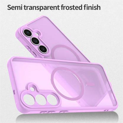 MagSafe Case for Samsung Galaxy A17 5G, Techsuit, HaloFrost II, Pink