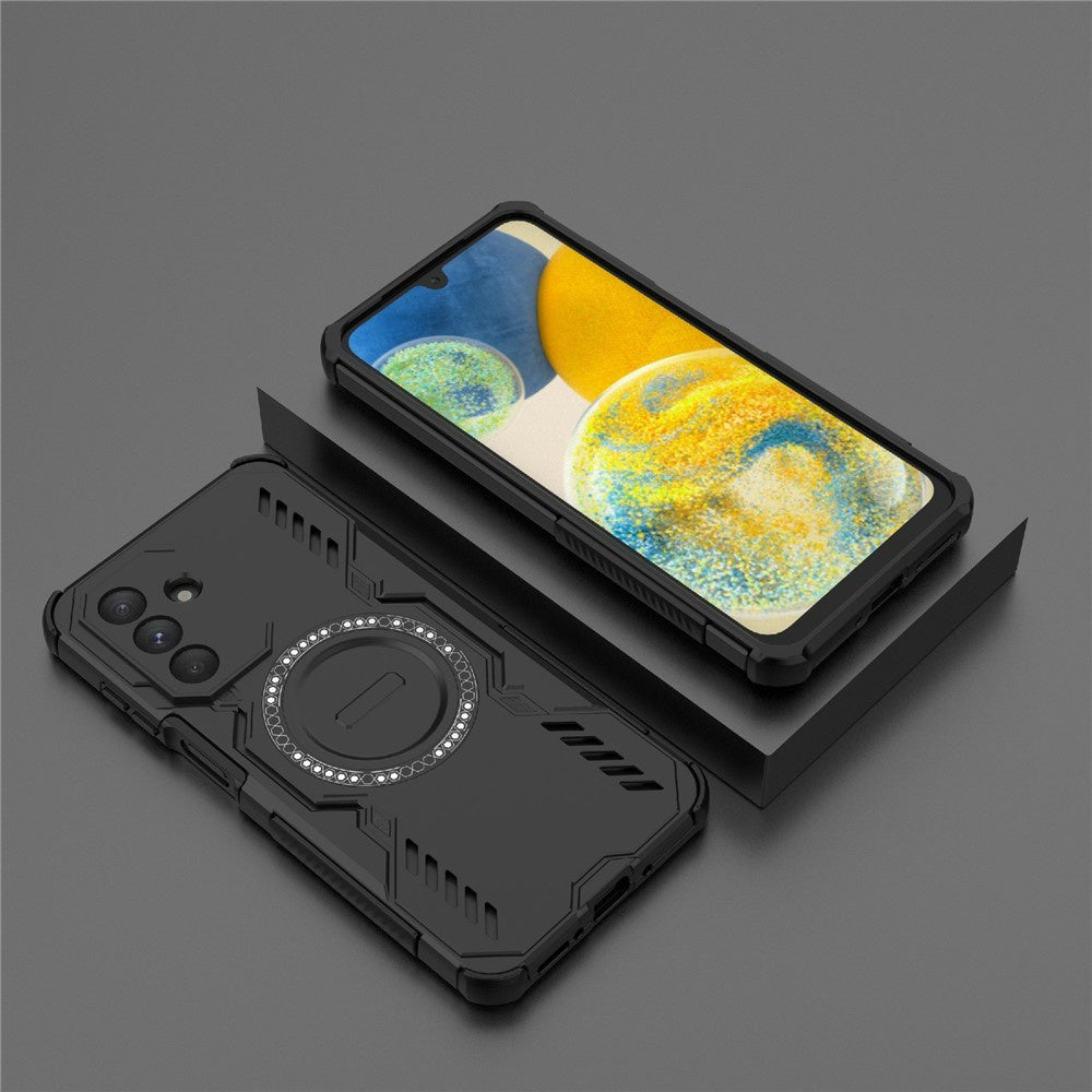 MagSafe Case for Samsung Galaxy A26 A266, Techsuit, ArmorMag, Black