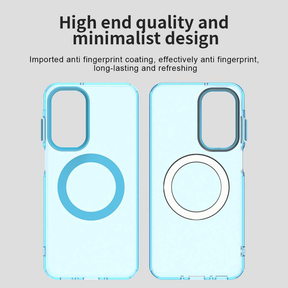 MagSafe Case for Samsung Galaxy A26 A266, Techsuit, CandyCase, Blue