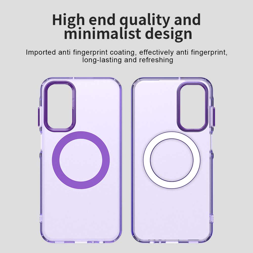 MagSafe Case for Samsung Galaxy A35 5G A356, Techsuit, CandyCase, Purple
