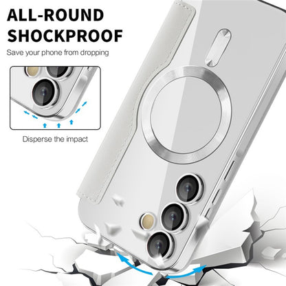 MagSafe Case for Samsung Galaxy A35 5G A356, Techsuit, SmartMag Book, Gray