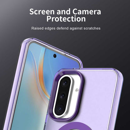 MagSafe Case for Samsung Galaxy A36 A366, Techsuit, CandyCase, Purple