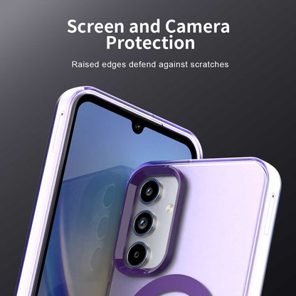MagSafe Case for Samsung Galaxy A55 5G A556, Techsuit, CandyCase, Purple