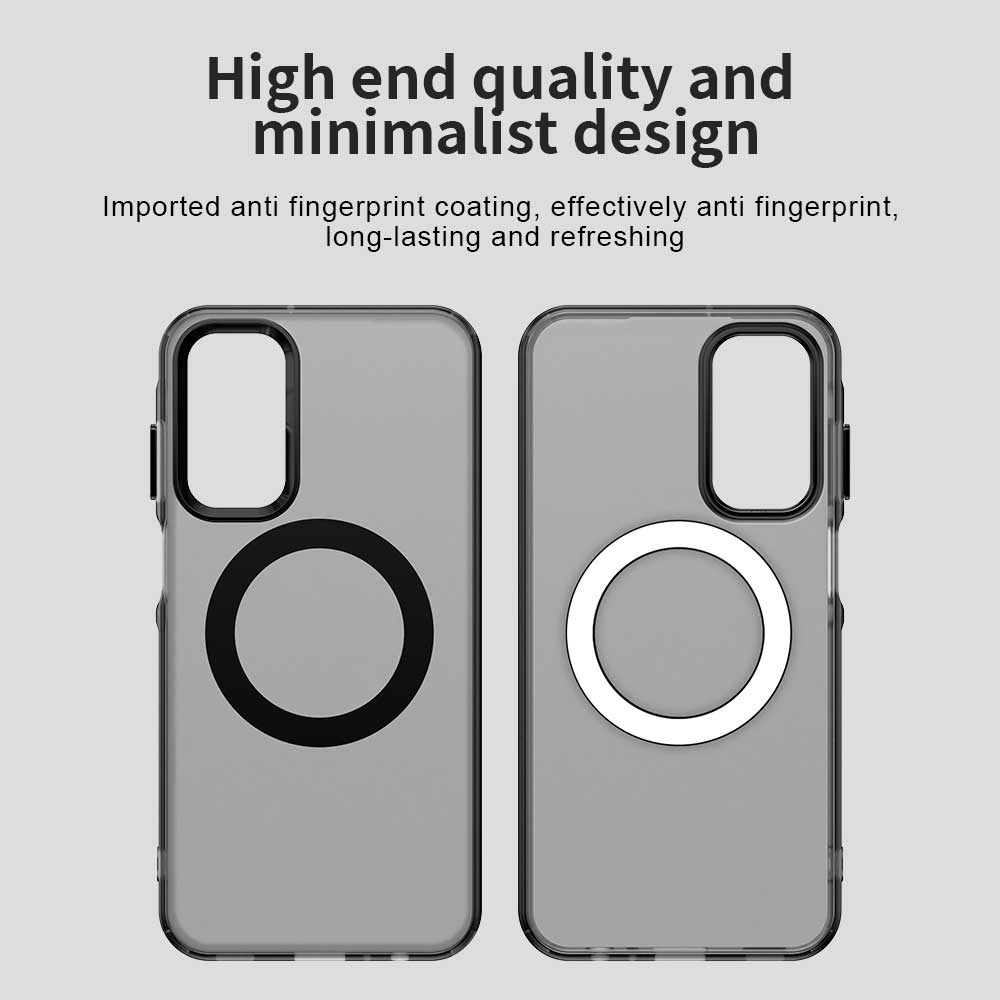 MagSafe Case for Samsung Galaxy A55 5G A556, Techsuit, CandyCase, Black
