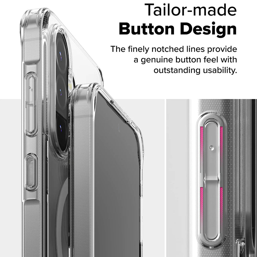 MagSafe Case for Samsung Galaxy A56 A566 / A36 A366, Ringke, Fusion, Transparent